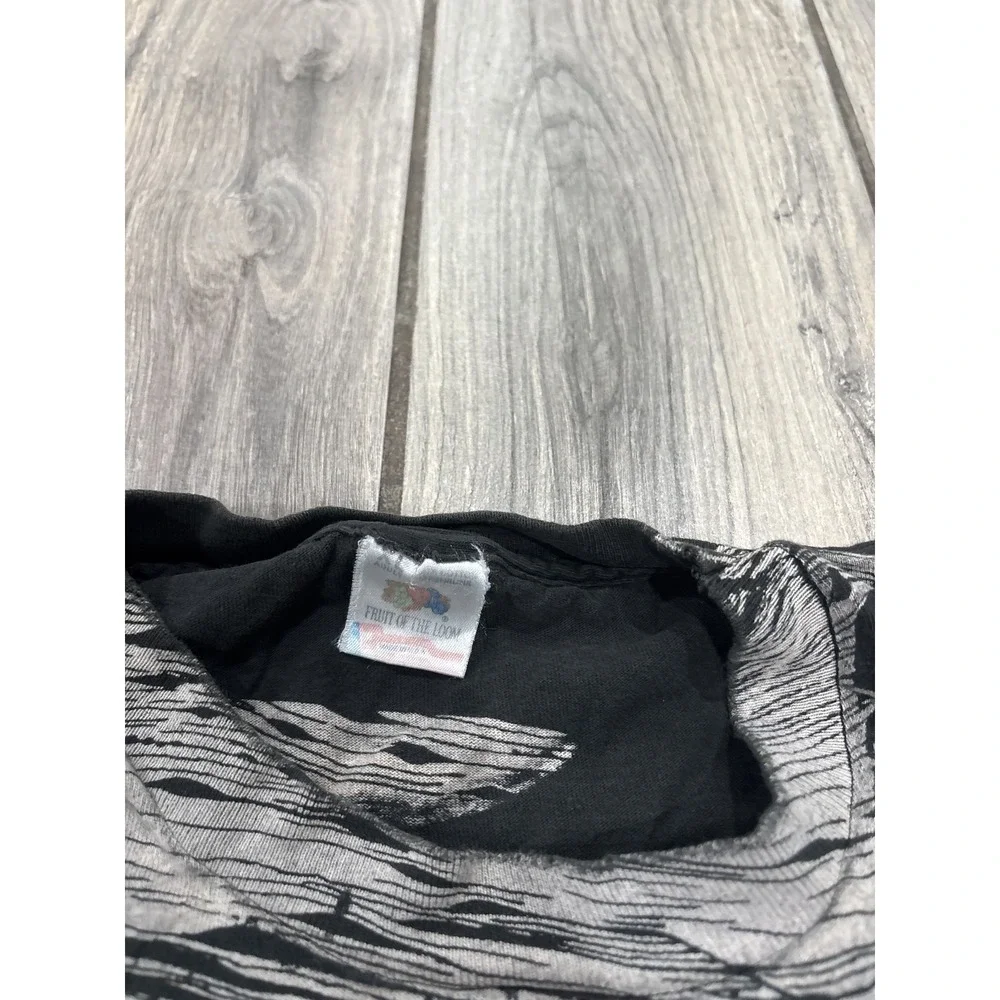 Vintage 90s Albert Einstein E=mc² Fruit of the Loom Best T-Shirt Men's L Black